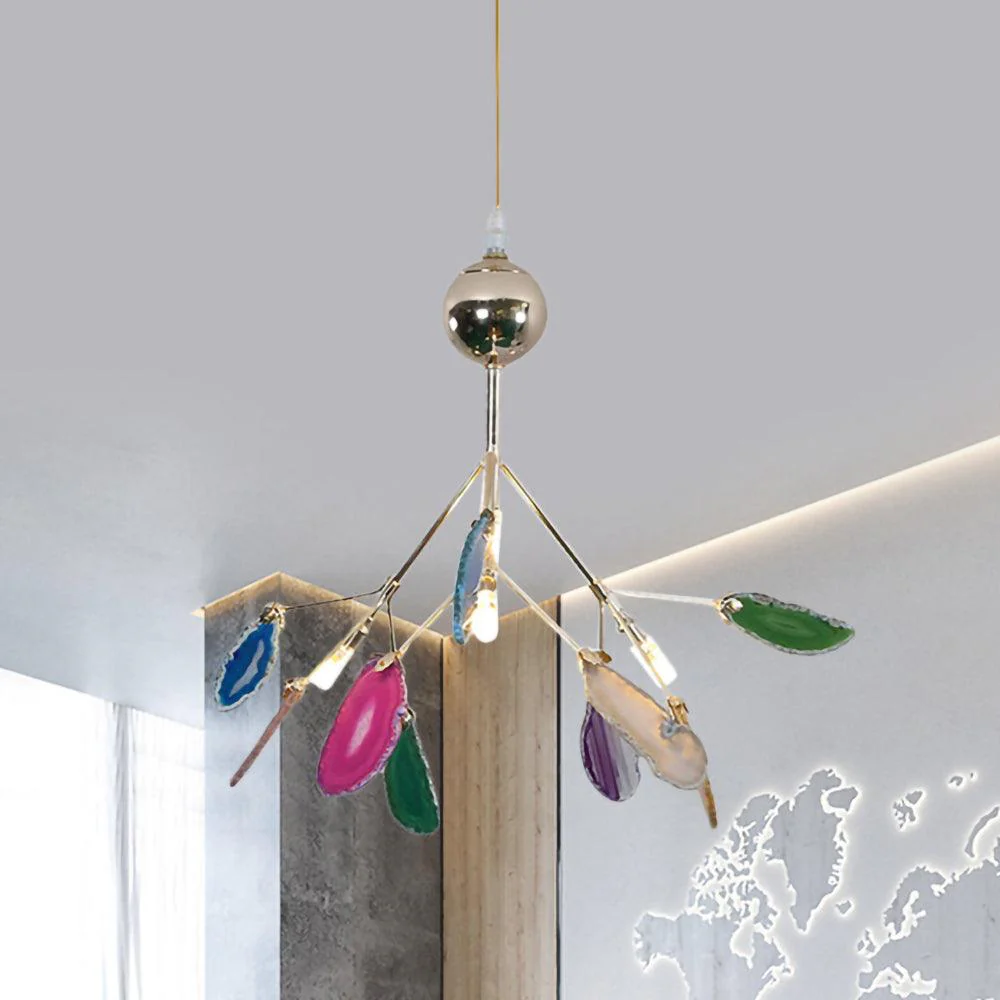 Agate Flake Chandelier - Image 17