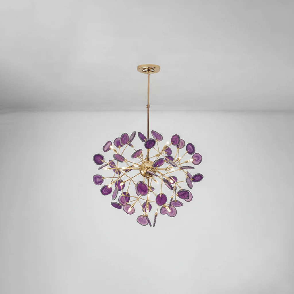 Agate Flake Chandelier - Image 176