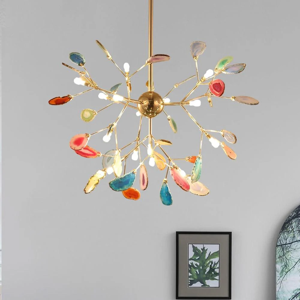 Agate Flake Chandelier - Image 20