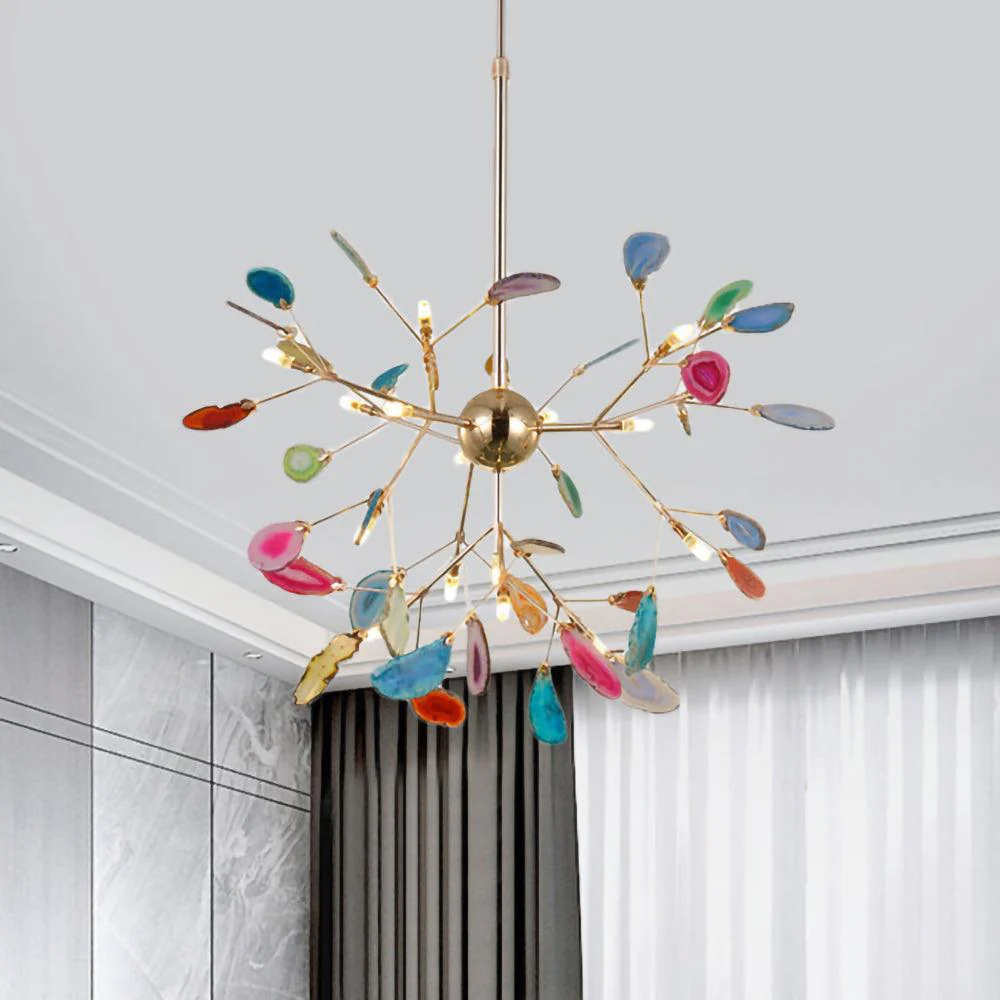 Agate Flake Chandelier - Image 22