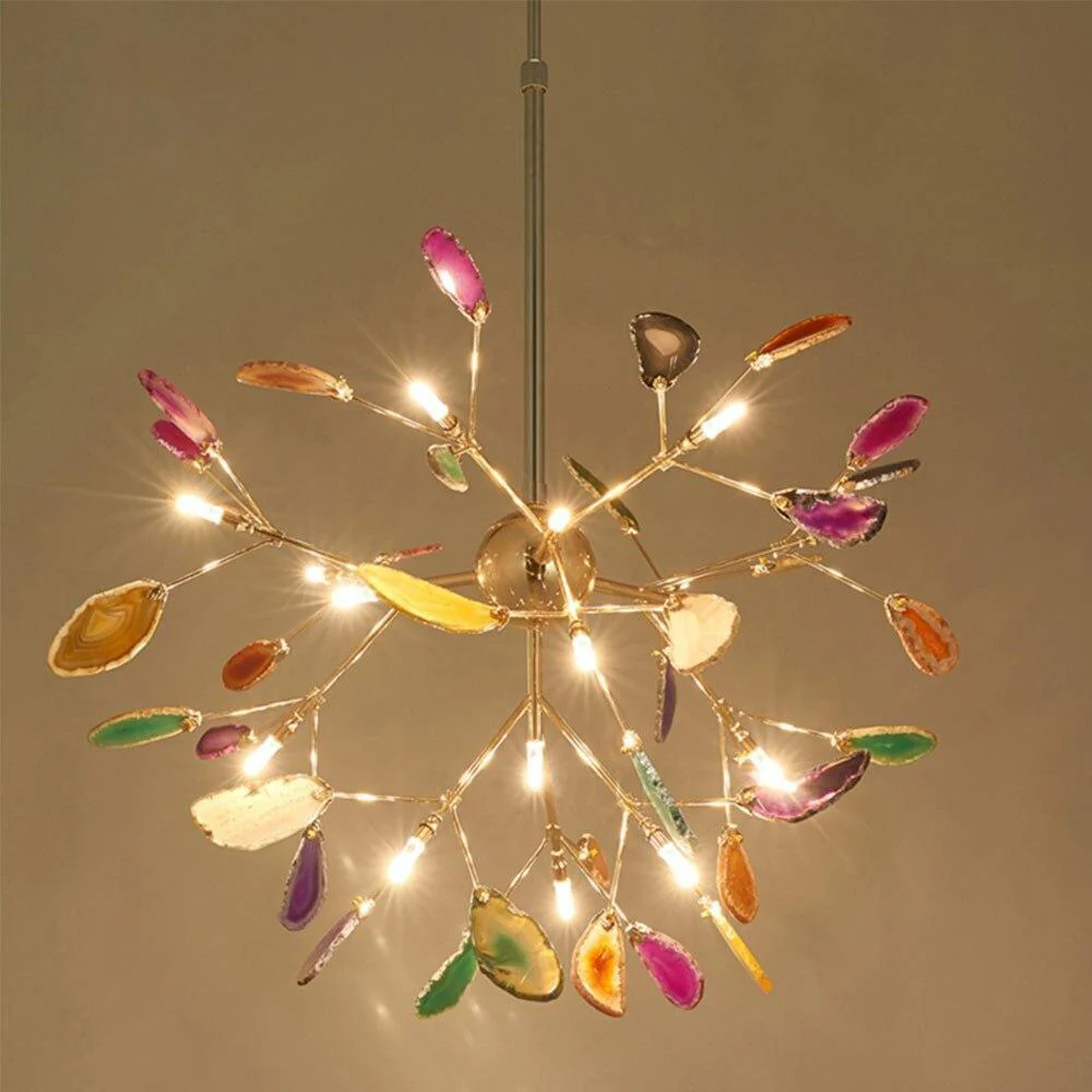 Agate Flake Chandelier - Image 25