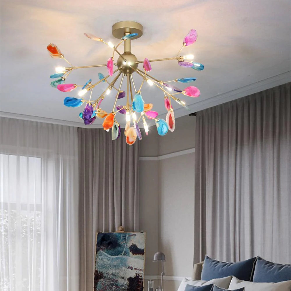 Agate Flake Chandelier - Image 27