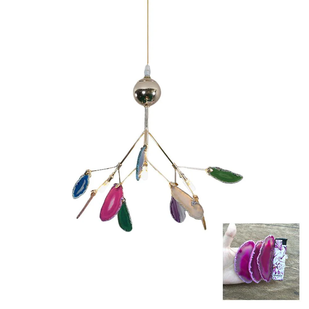 Agate Flake Chandelier - Image 30