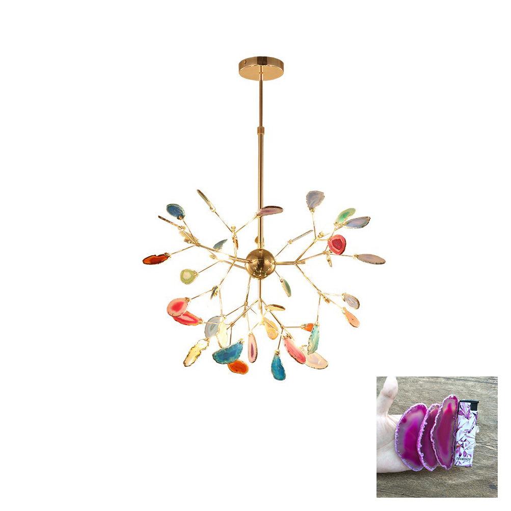 Agate Flake Chandelier - Image 37