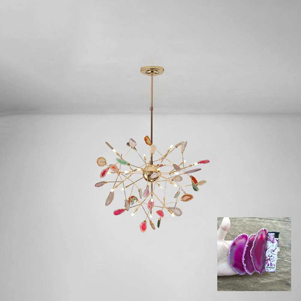 Agate Flake Chandelier - Image 43