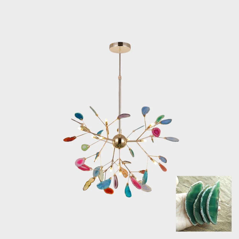 Agate Flake Chandelier - Image 47