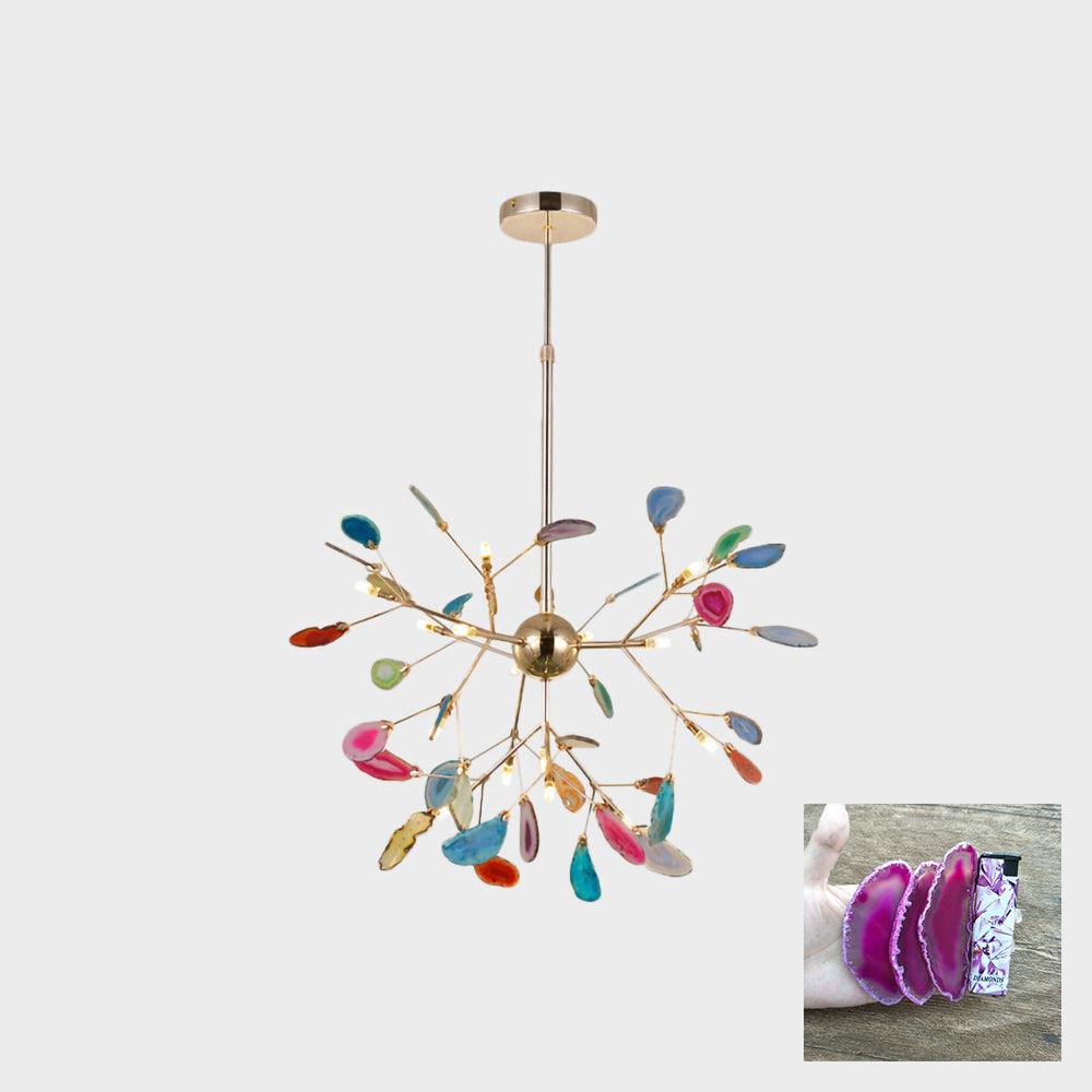 Agate Flake Chandelier - Image 49
