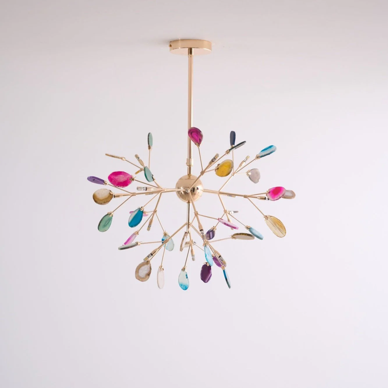 Agate Flake Chandelier - Image 5
