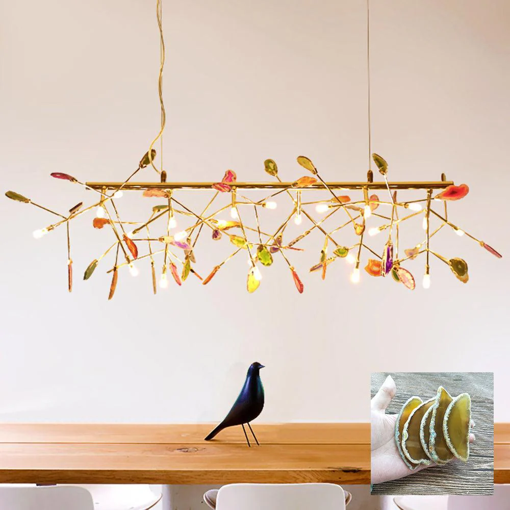 Agate Flake Chandelier - Image 65