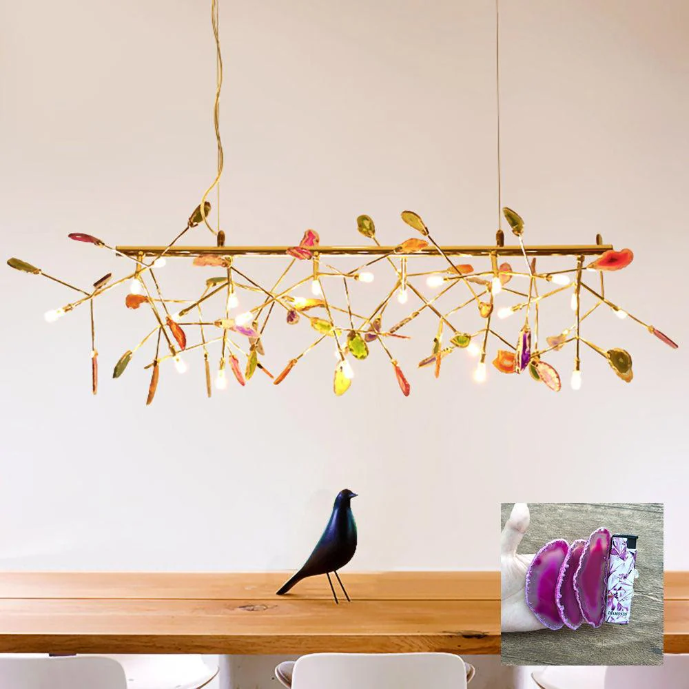 Agate Flake Chandelier - Image 67