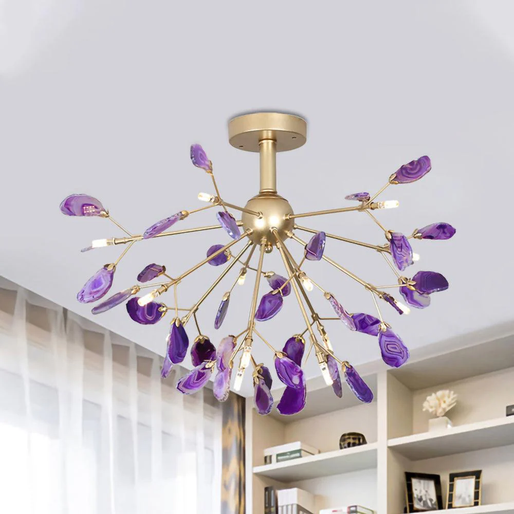 Agate Flake Chandelier - Image 77