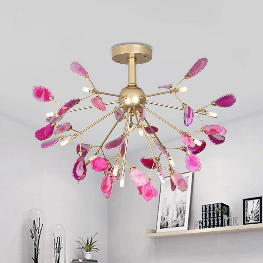 Agate Flake Chandelier - Image 79