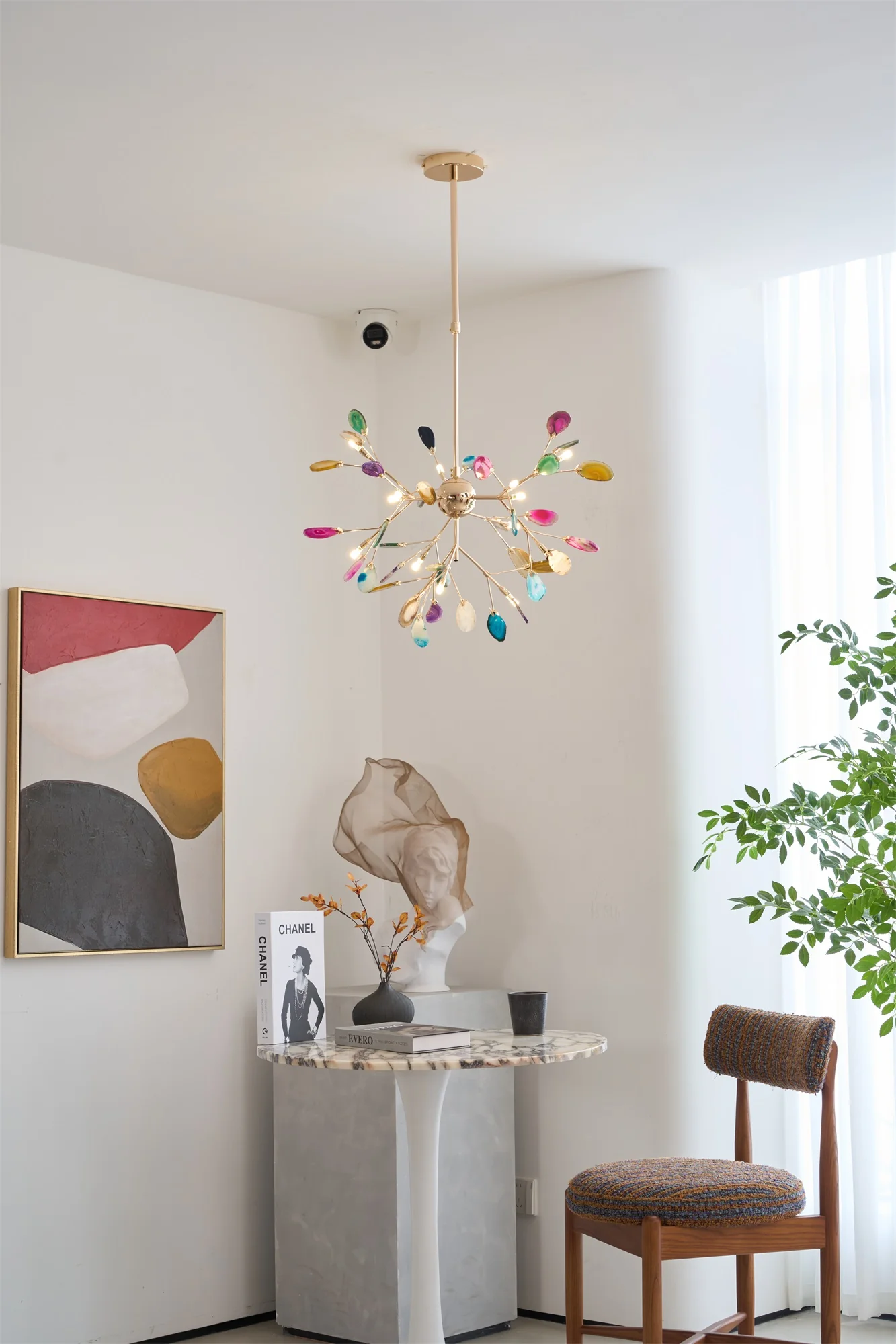 Agate Flake Chandelier - Image 8