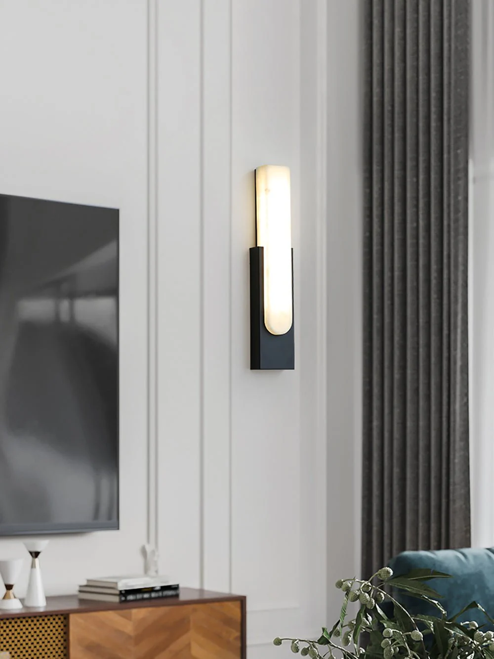 Agatha Alabaster Wall Lamp - Image 11