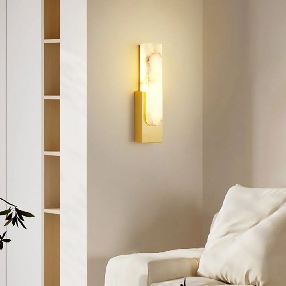 Agatha Alabaster Wall Lamp - Image 2