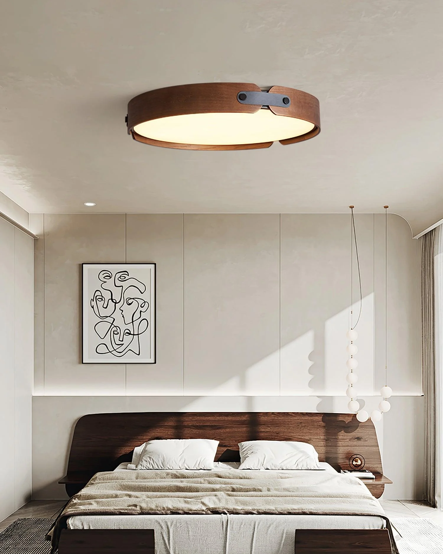 Aiwen Wood Ceiling Light - Image 8
