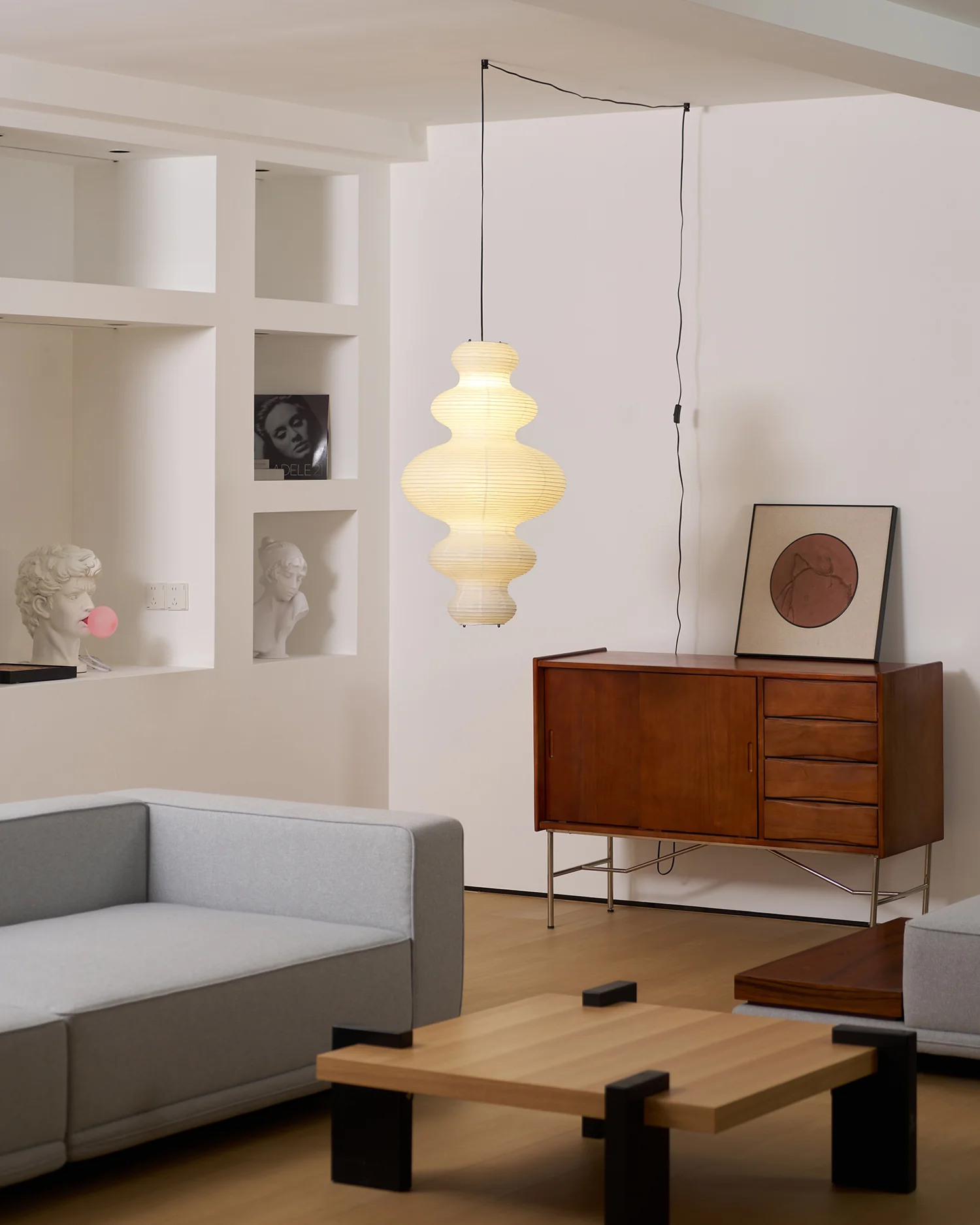Akari Juni Pendant Swag Lamp - Image 10