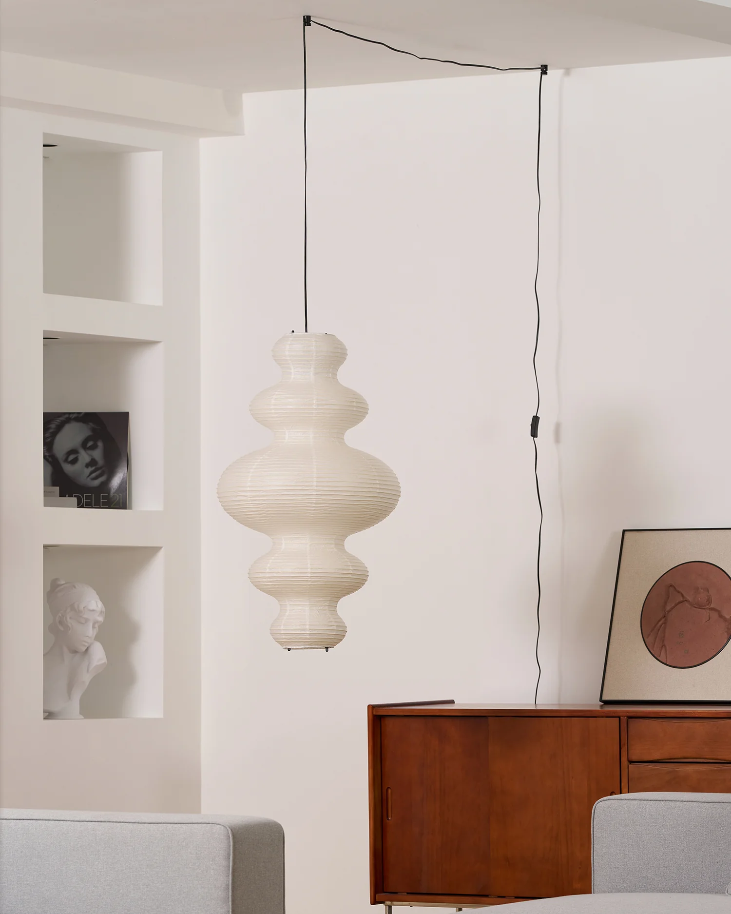 Akari Juni Pendant Swag Lamp - Image 11