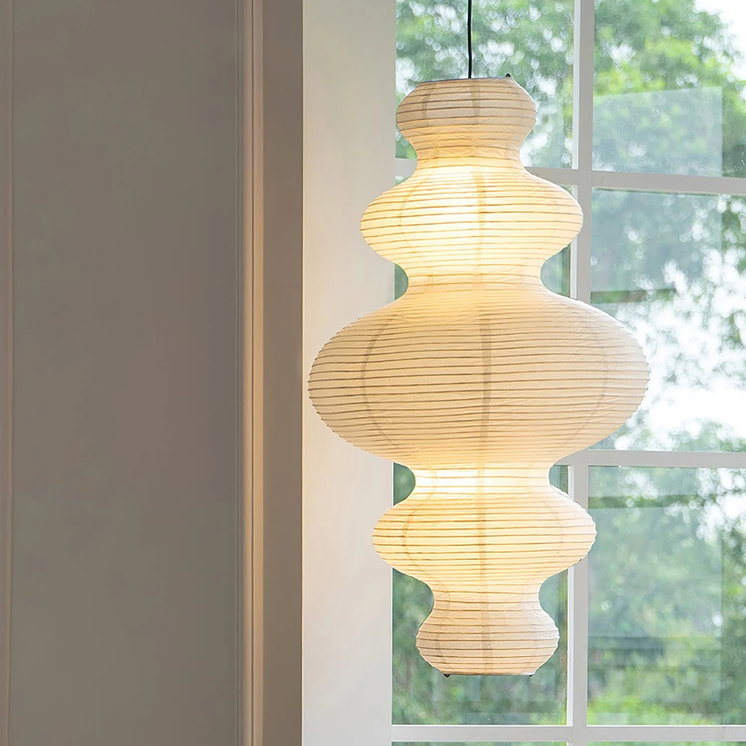 Akari Juni Pendant Swag Lamp - Image 23