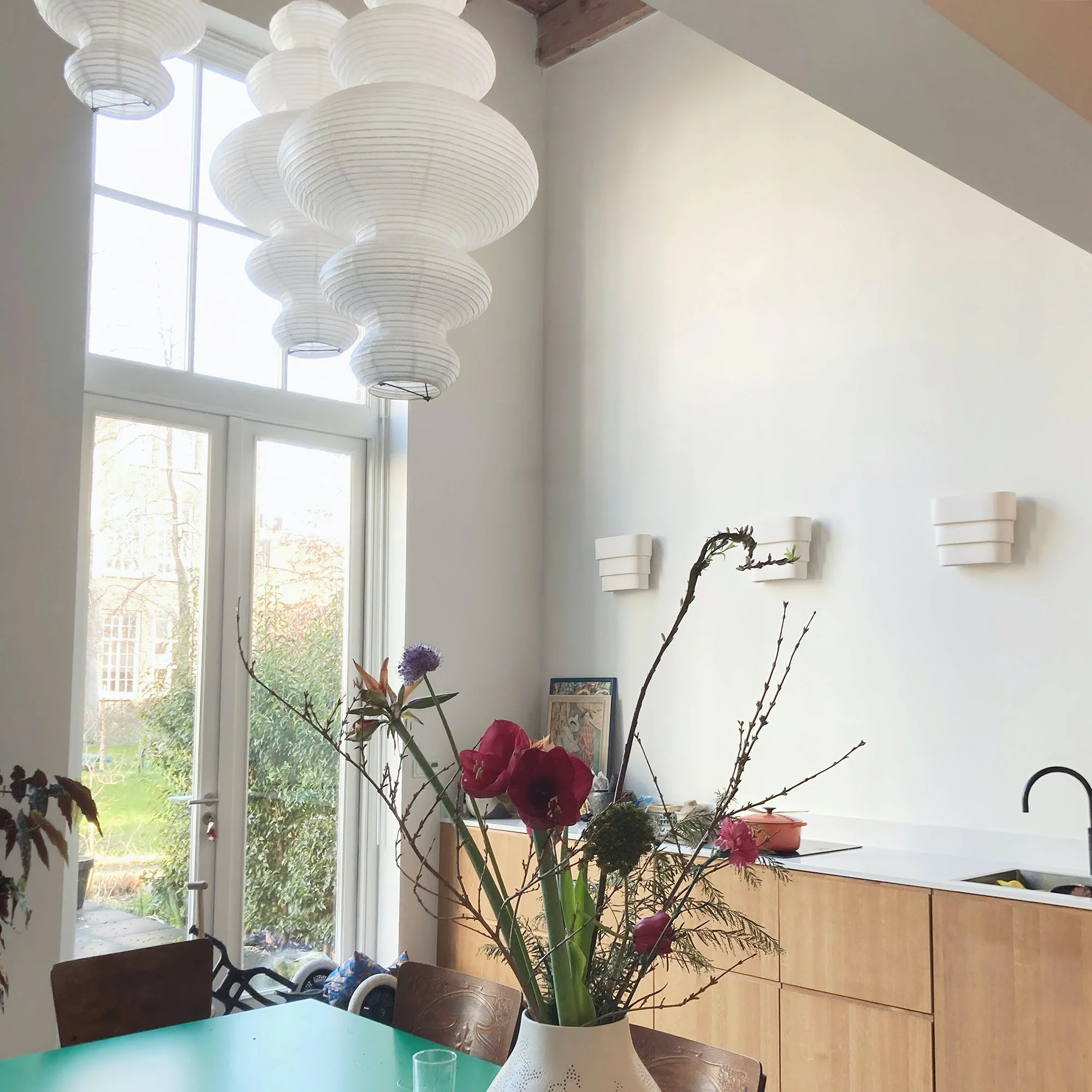 Akari Juni Pendant Swag Lamp - Image 27