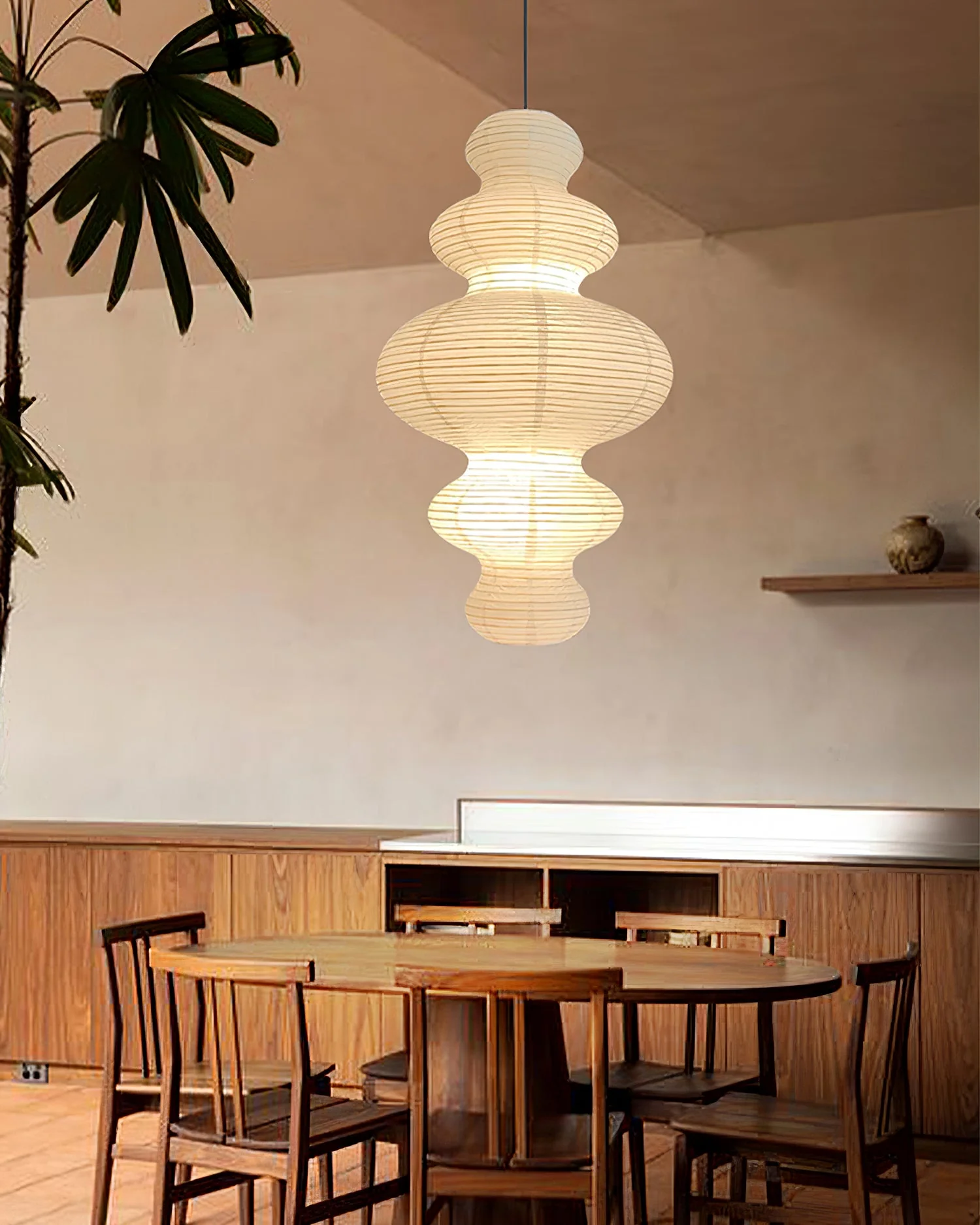 Akari Juni Pendant Swag Lamp - Image 32