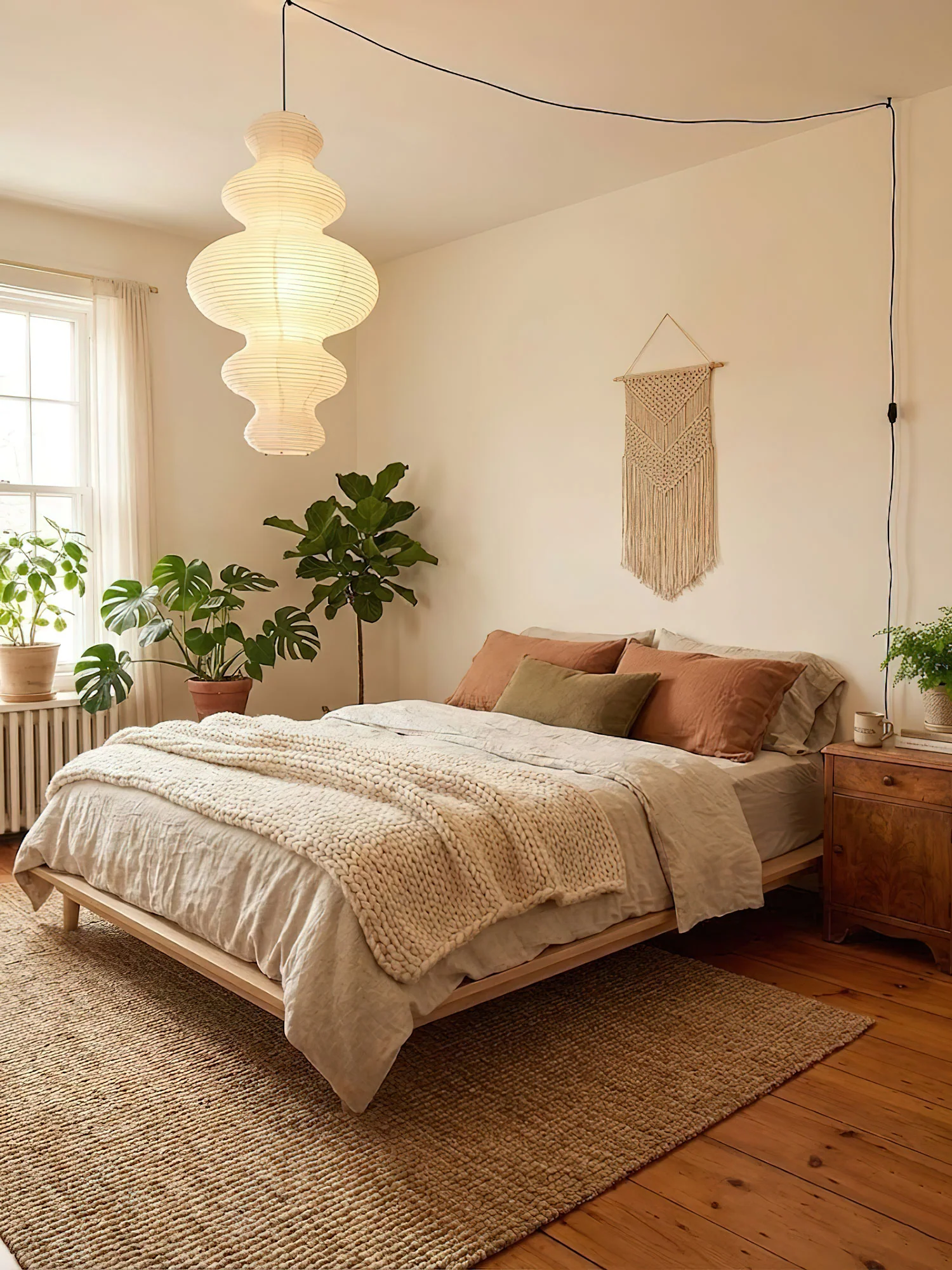 Akari Juni Pendant Swag Lamp - Image 7