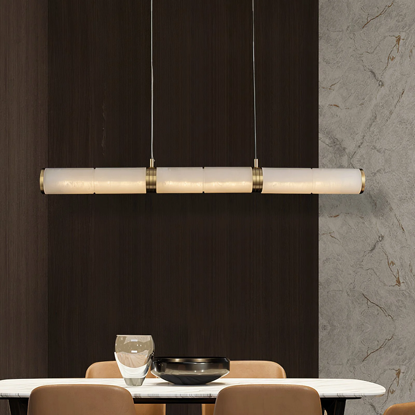 Alabaster Beam Pendant Light - Image 10