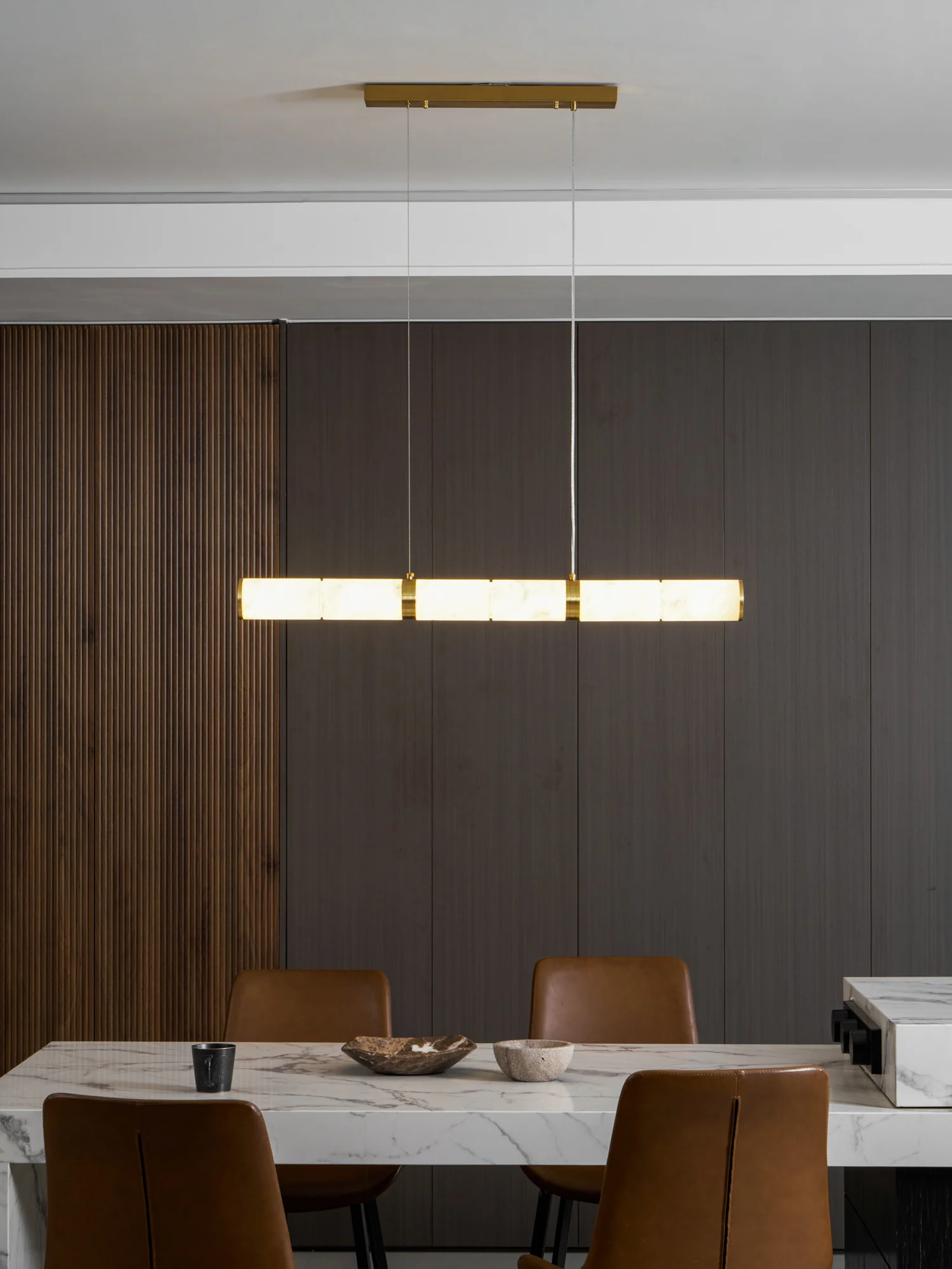 Alabaster Beam Pendant Light - Image 24