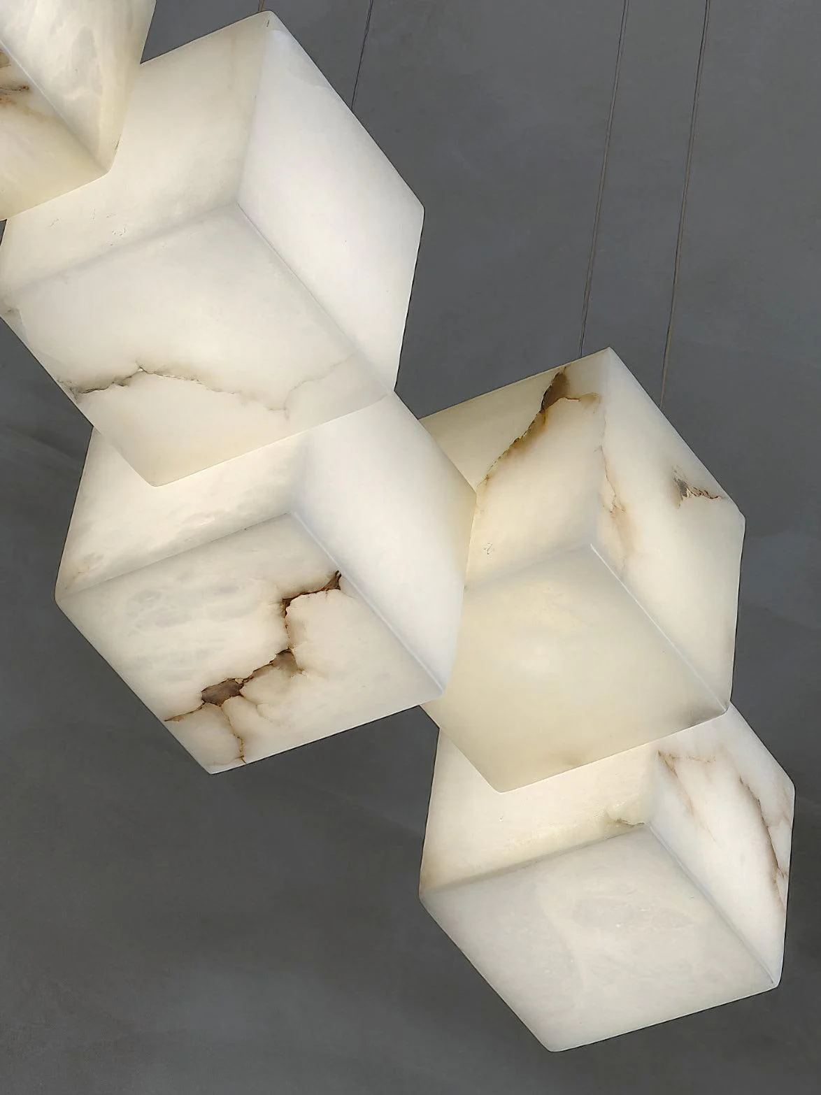 Alabaster Box Pendant Light - Image 21