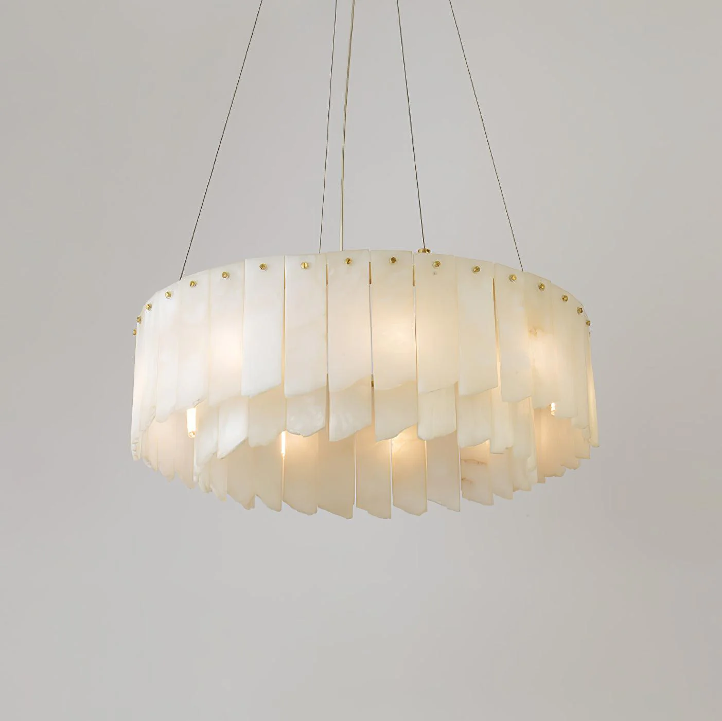 Alabaster Cascade Tiered Chandelier - Image 27