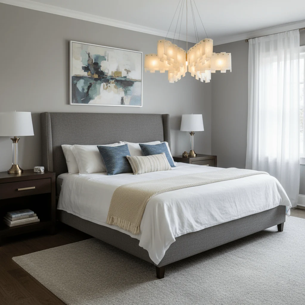 Alabaster Cascade Tiered Chandelier - Image 4