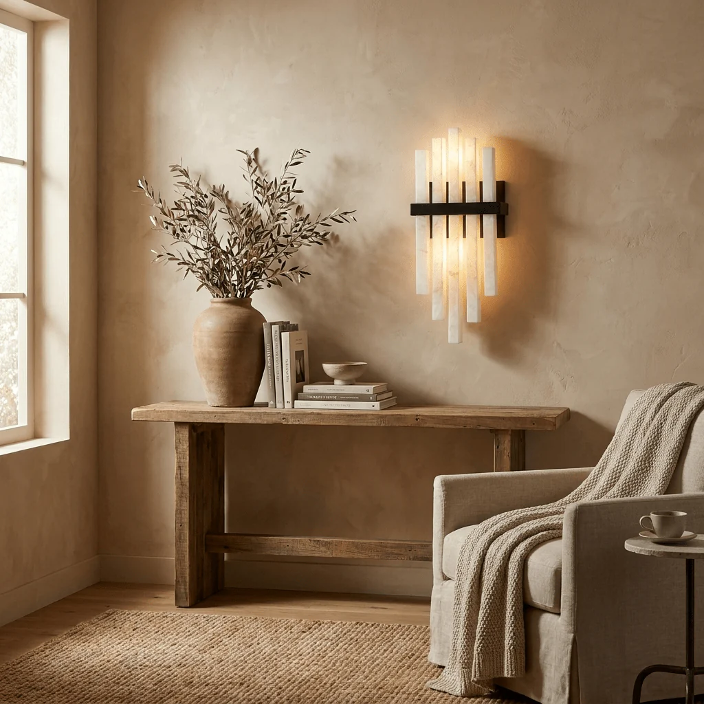Alabaster Cascade Wall Lamp - Image 5