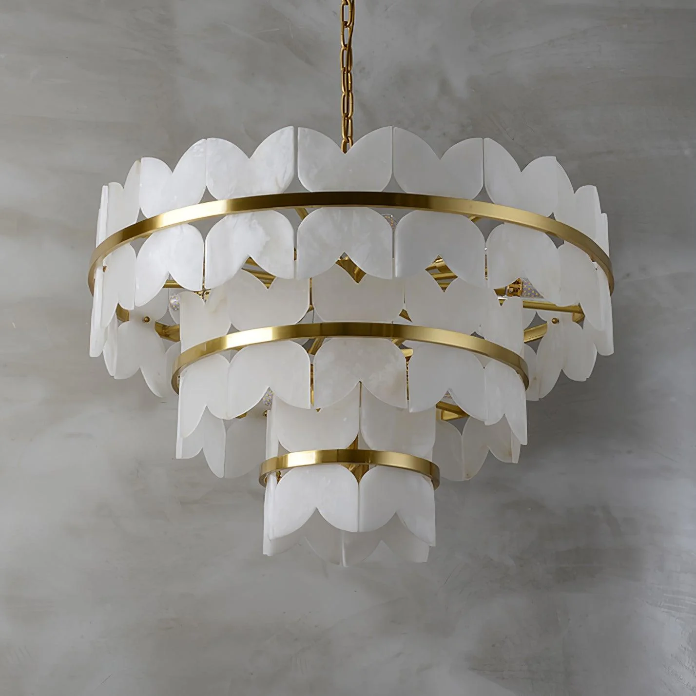Alabaster Cloudscape Chandelier - Image 21