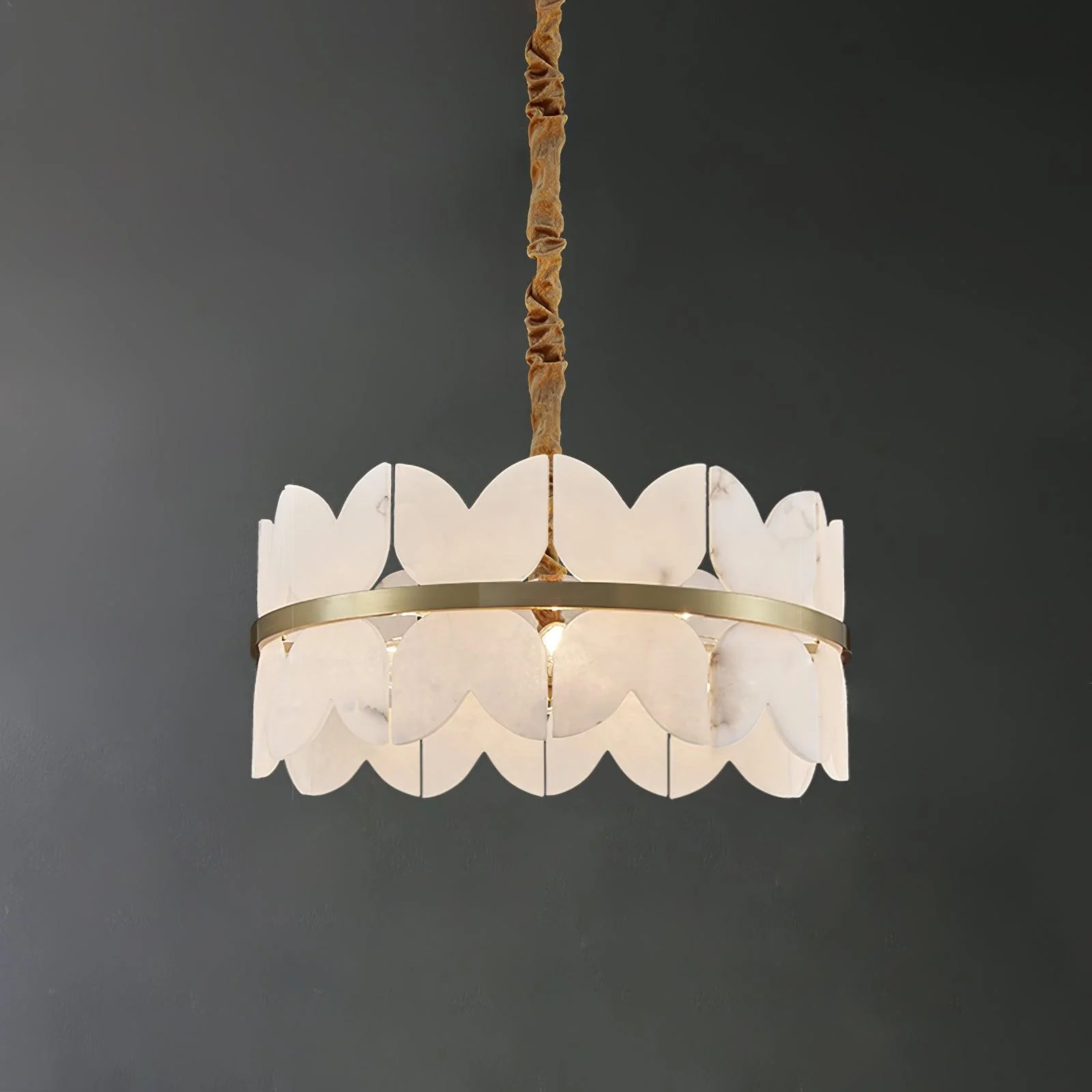 Alabaster Cloudscape Chandelier - Image 29