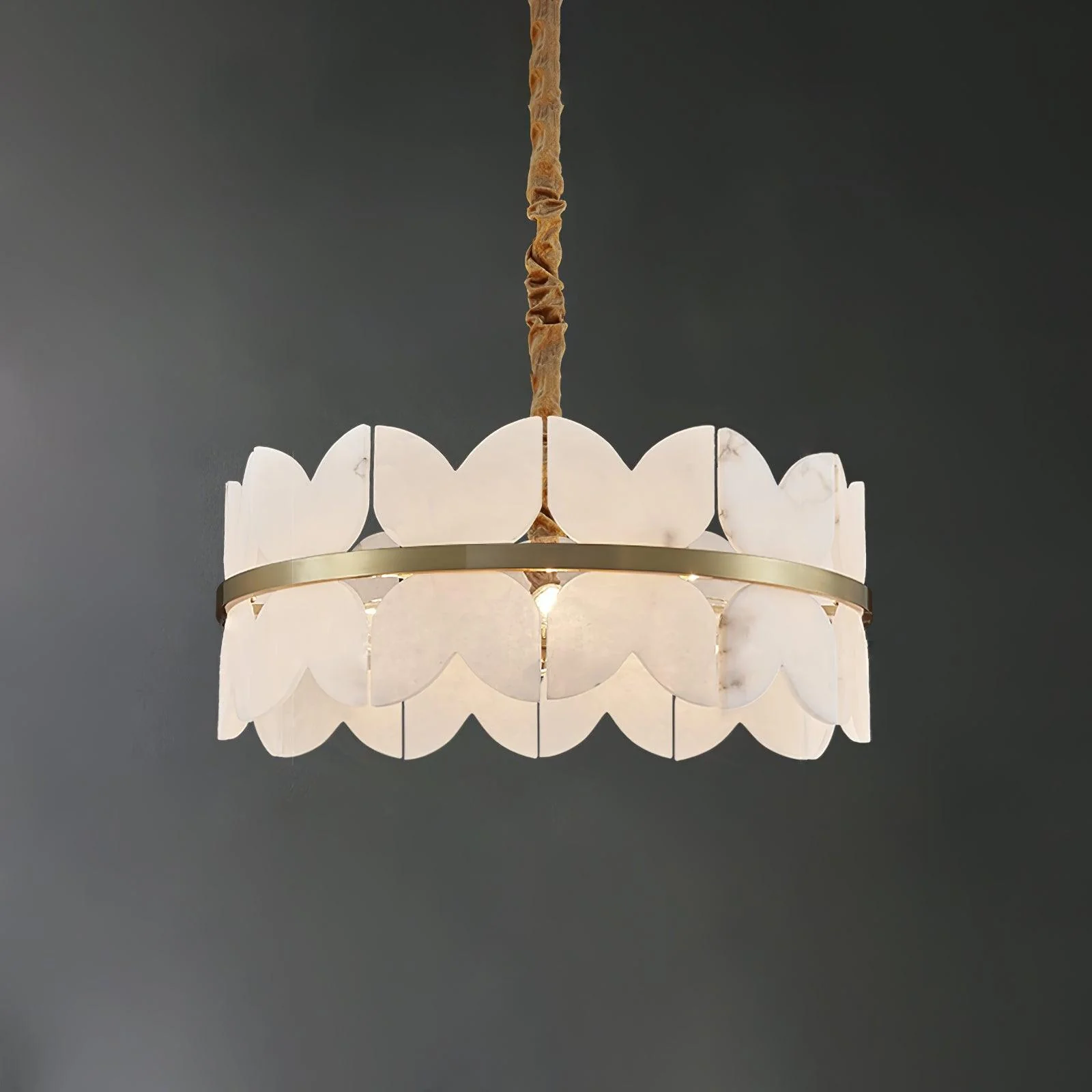 Alabaster Cloudscape Chandelier - Image 30
