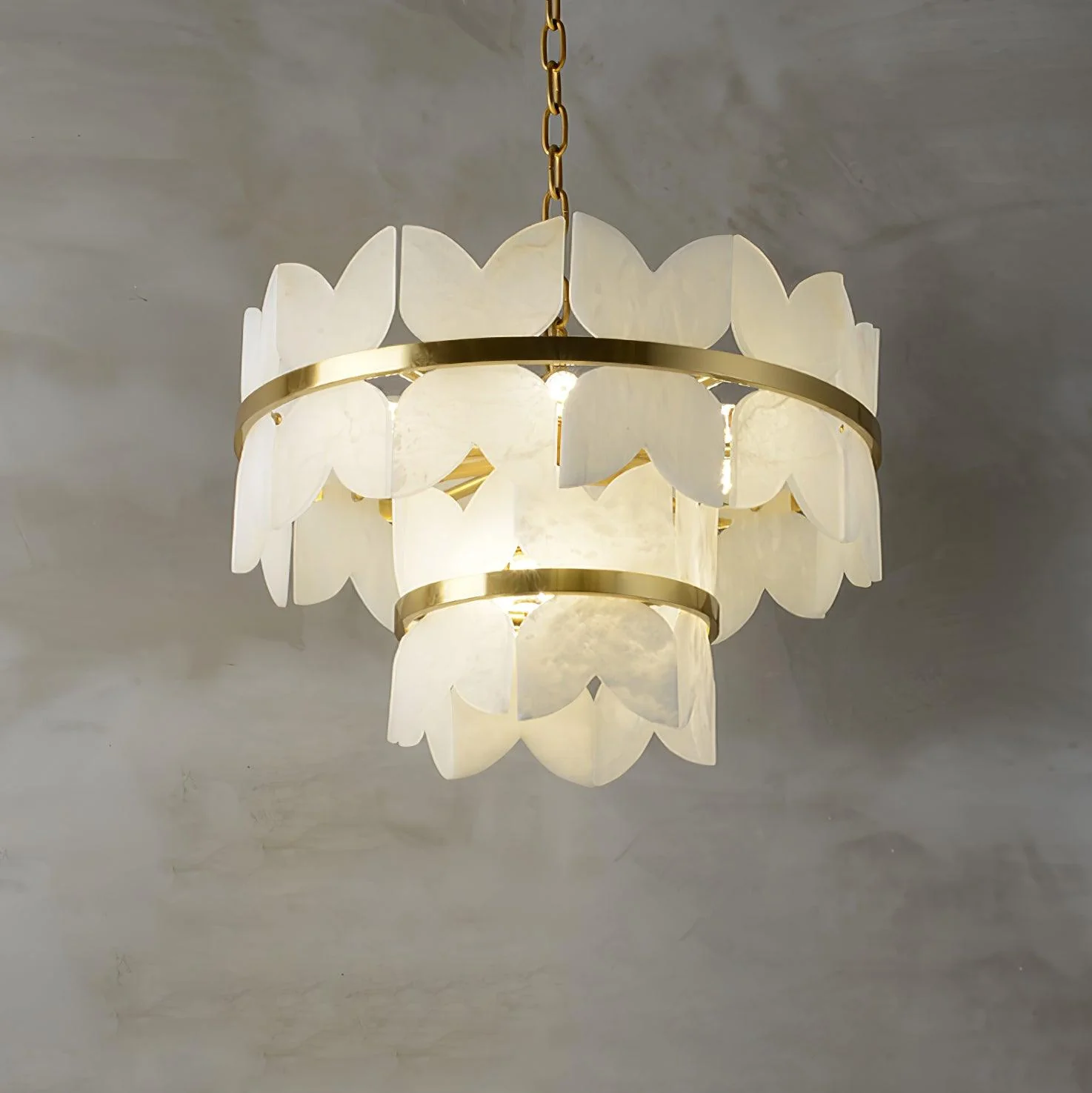 Alabaster Cloudscape Chandelier - Image 31