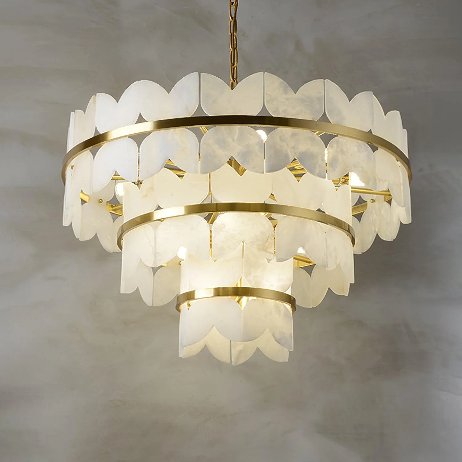 Alabaster Cloudscape Chandelier - Image 33