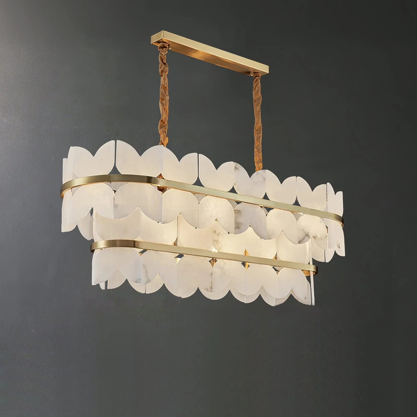Alabaster Cloudscape Chandelier - Image 35