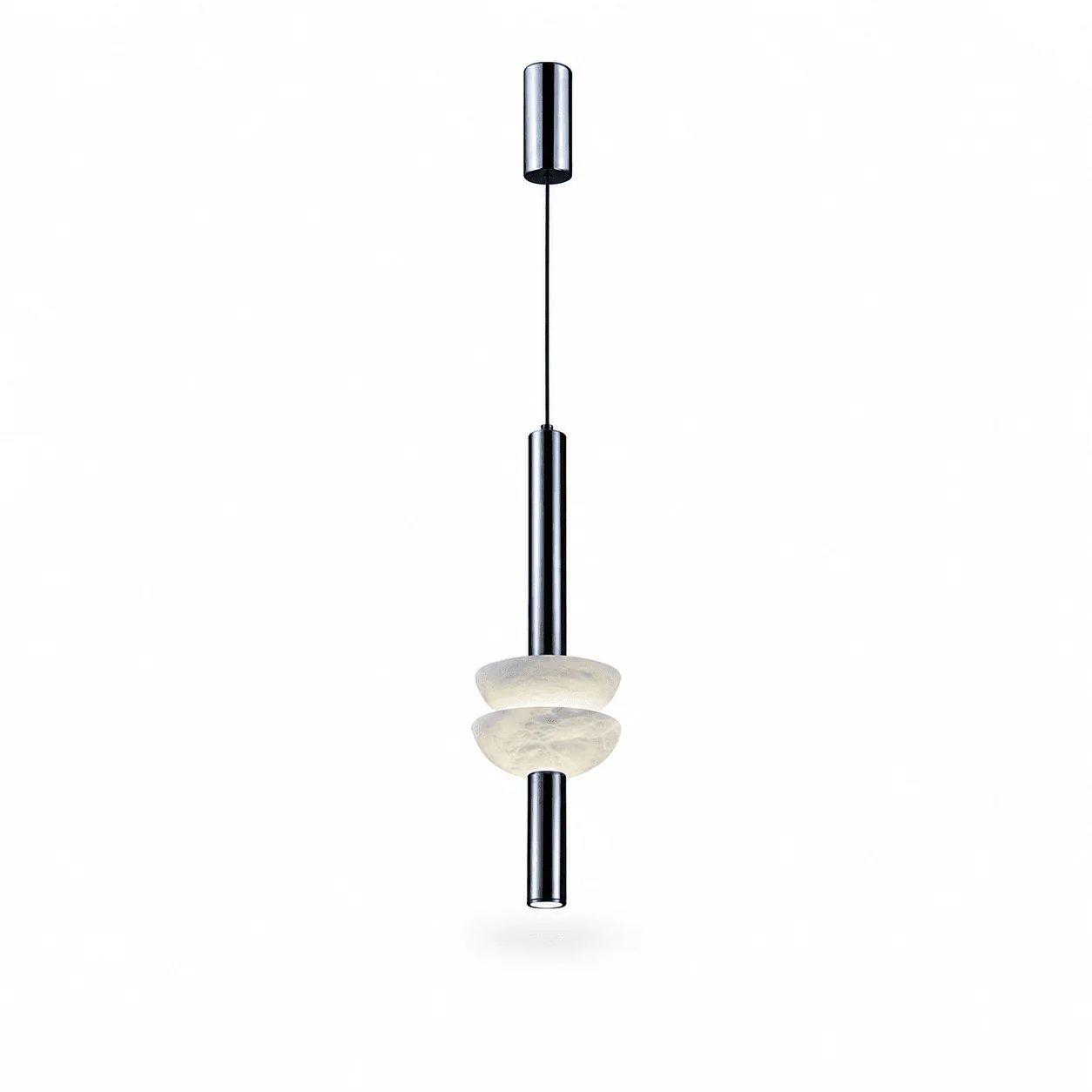 Alabaster Column Pendant Lamp - Image 10