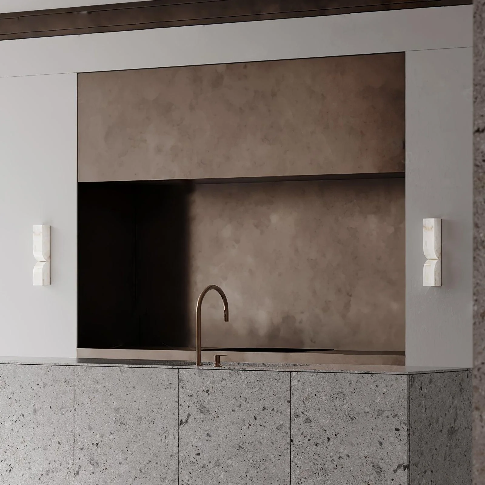 Alabaster Essence Plug-in Wall Sconce - Image 44