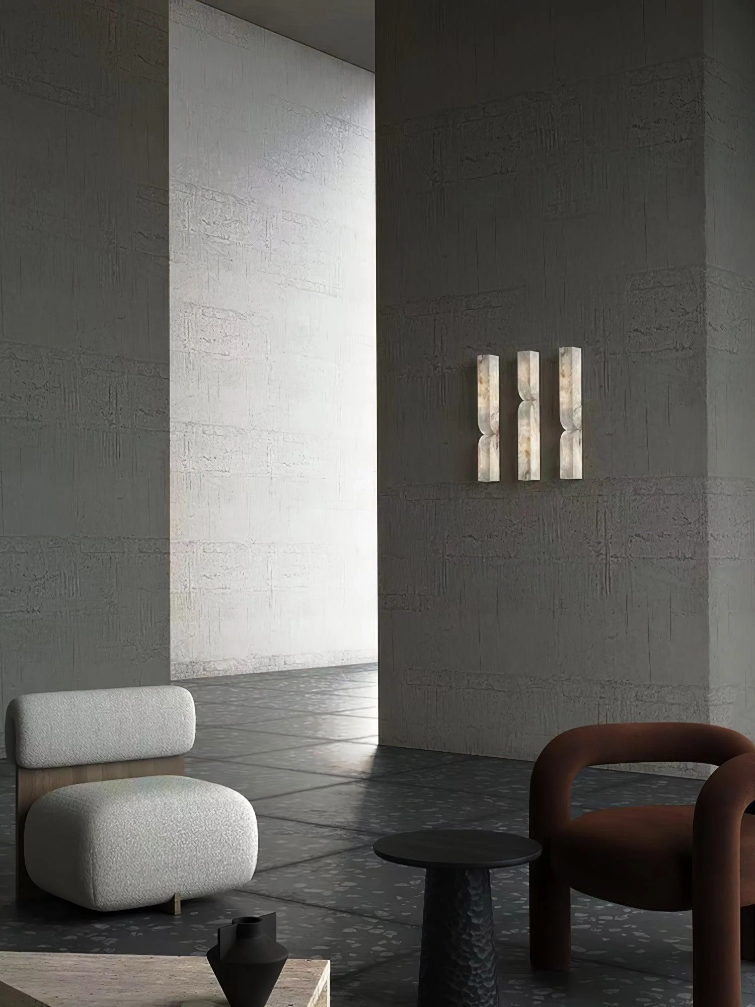 Alabaster Essence Plug-in Wall Sconce - Image 45