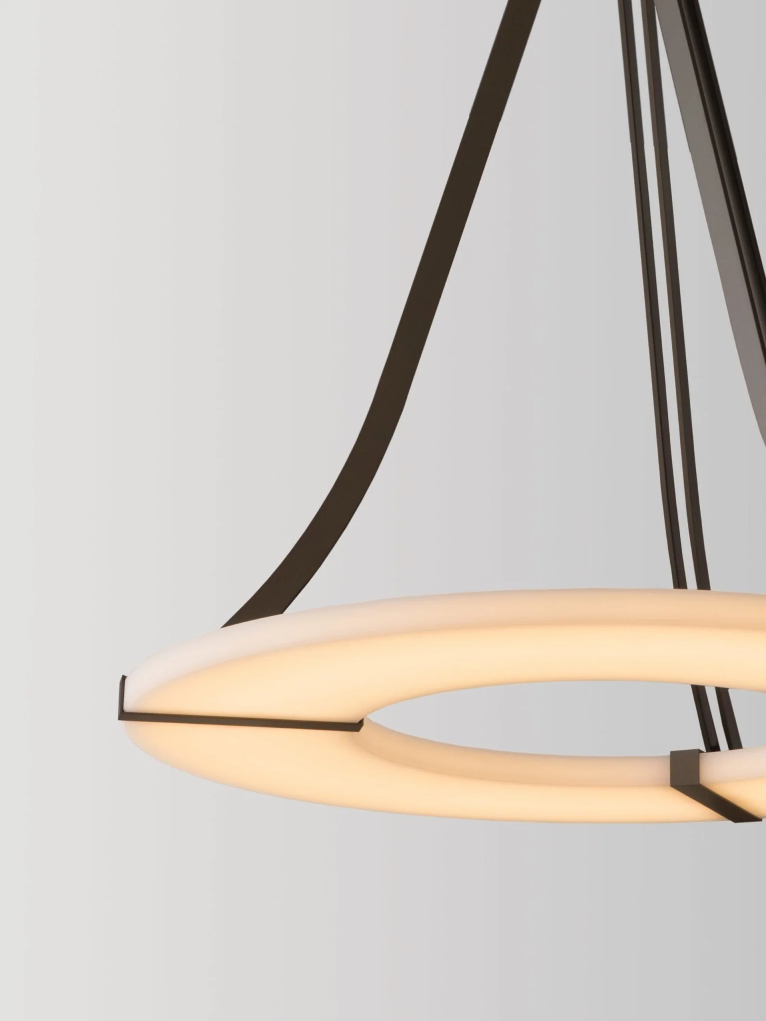 Alabaster Halo Pendant Light - Image 27