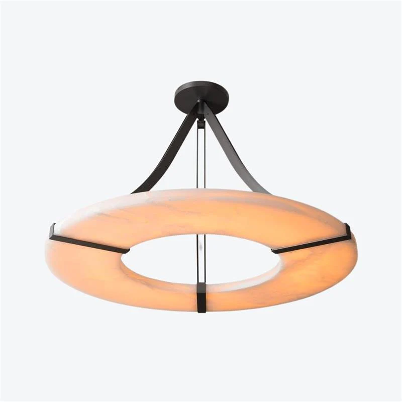 Alabaster Halo Pendant Light - Image 28