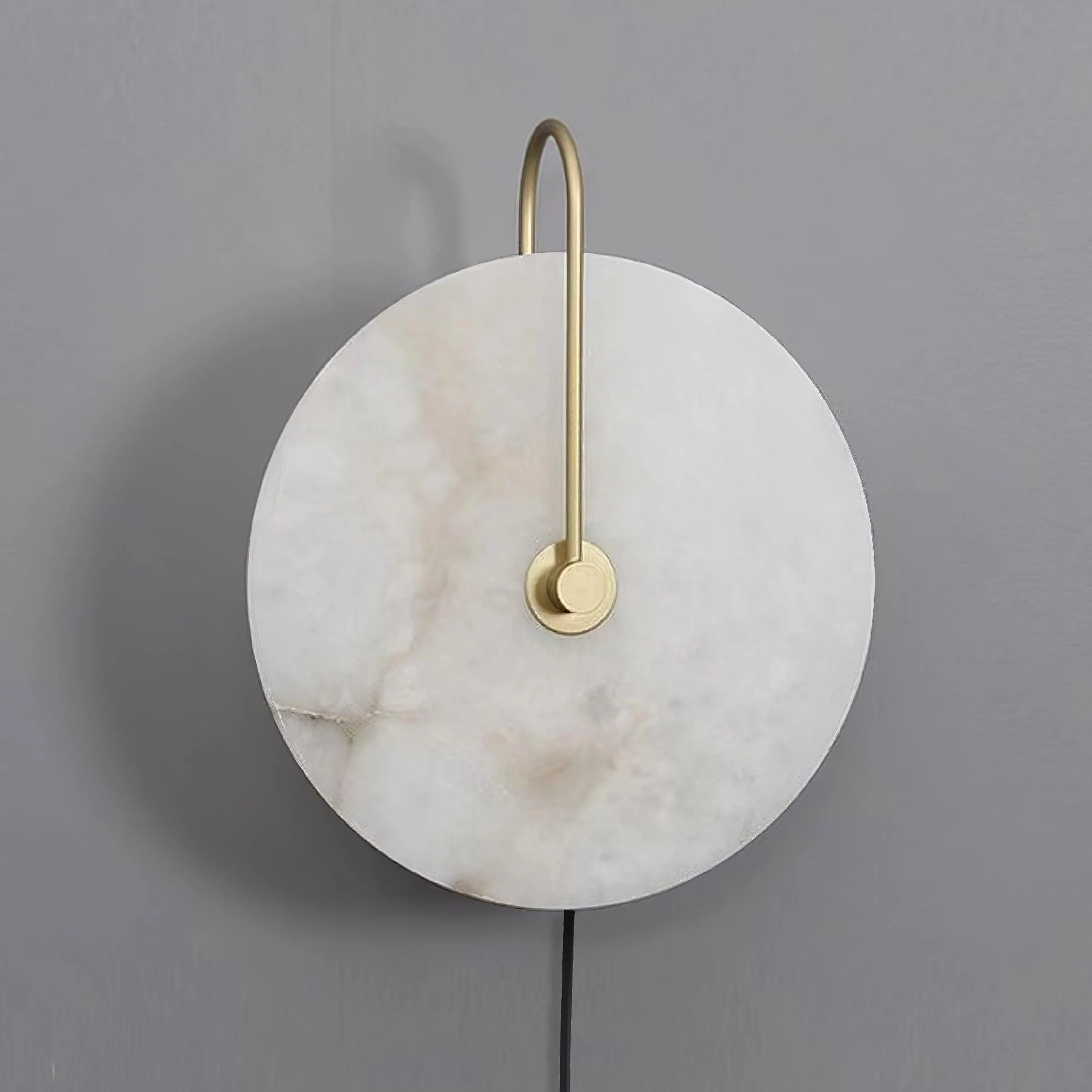 Alabaster LED Plug-In Wall Lamp - Image 31