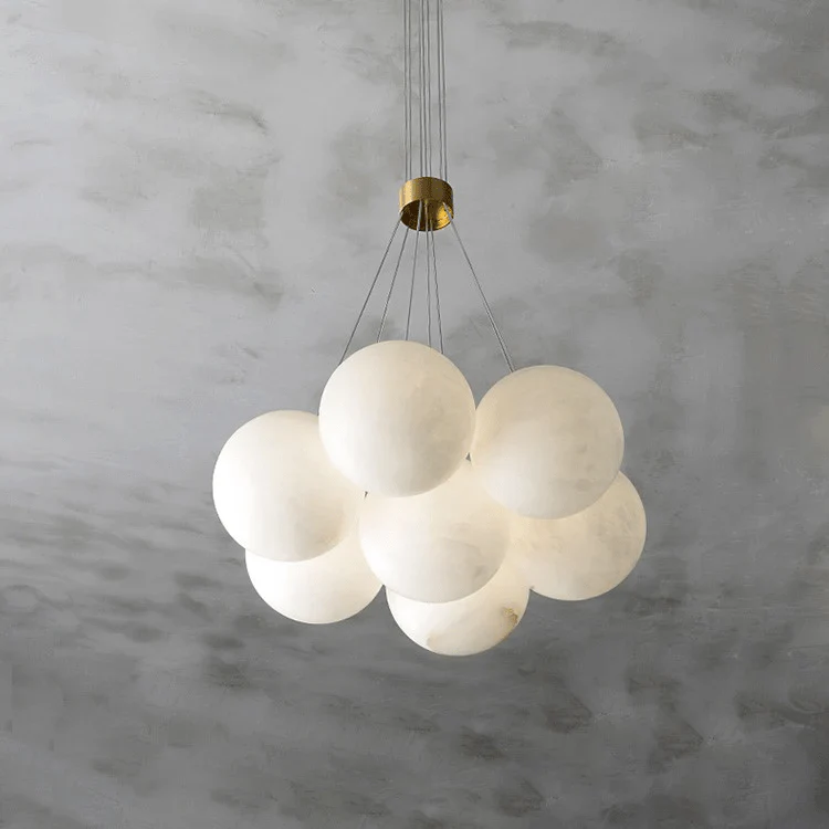 Alabaster Balls Chandelier - Image 16