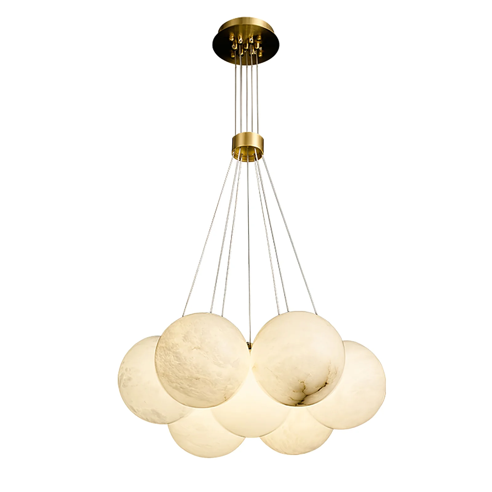 Alabaster Balls Chandelier - Image 26