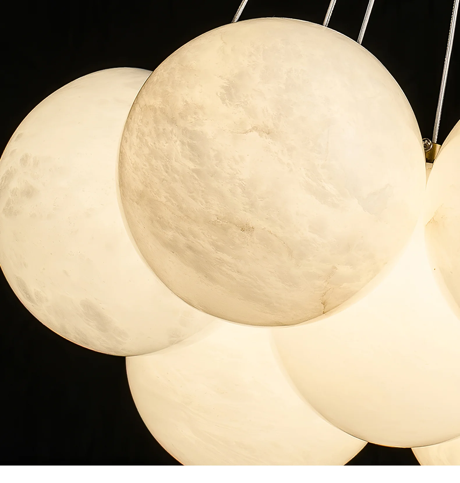 Alabaster Balls Chandelier - Image 27
