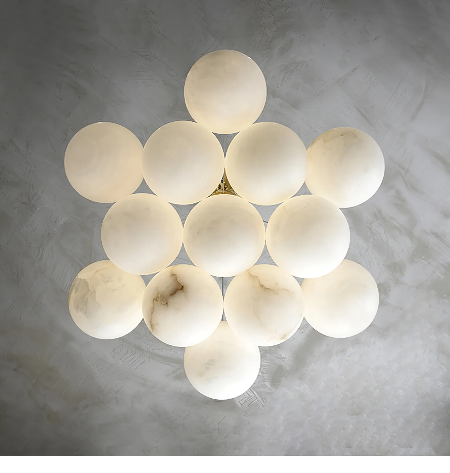 Alabaster Balls Chandelier - Image 28