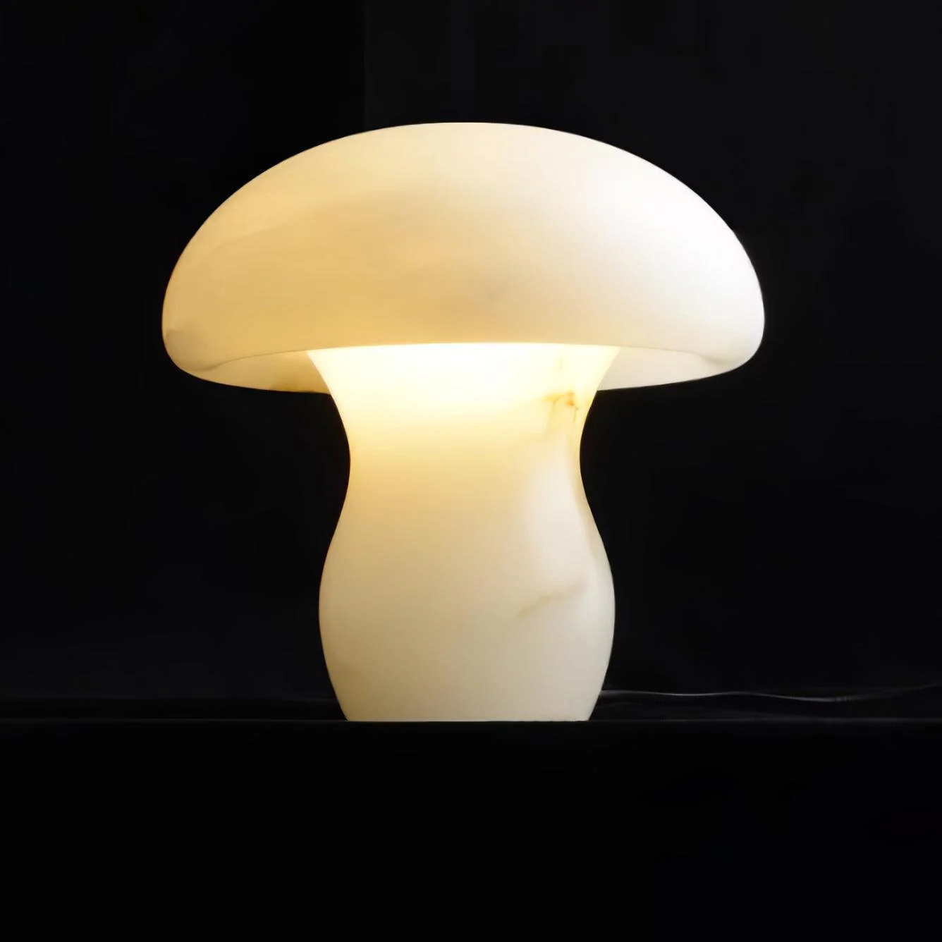 Alabaster Mushroom Table Lamp - Image 16