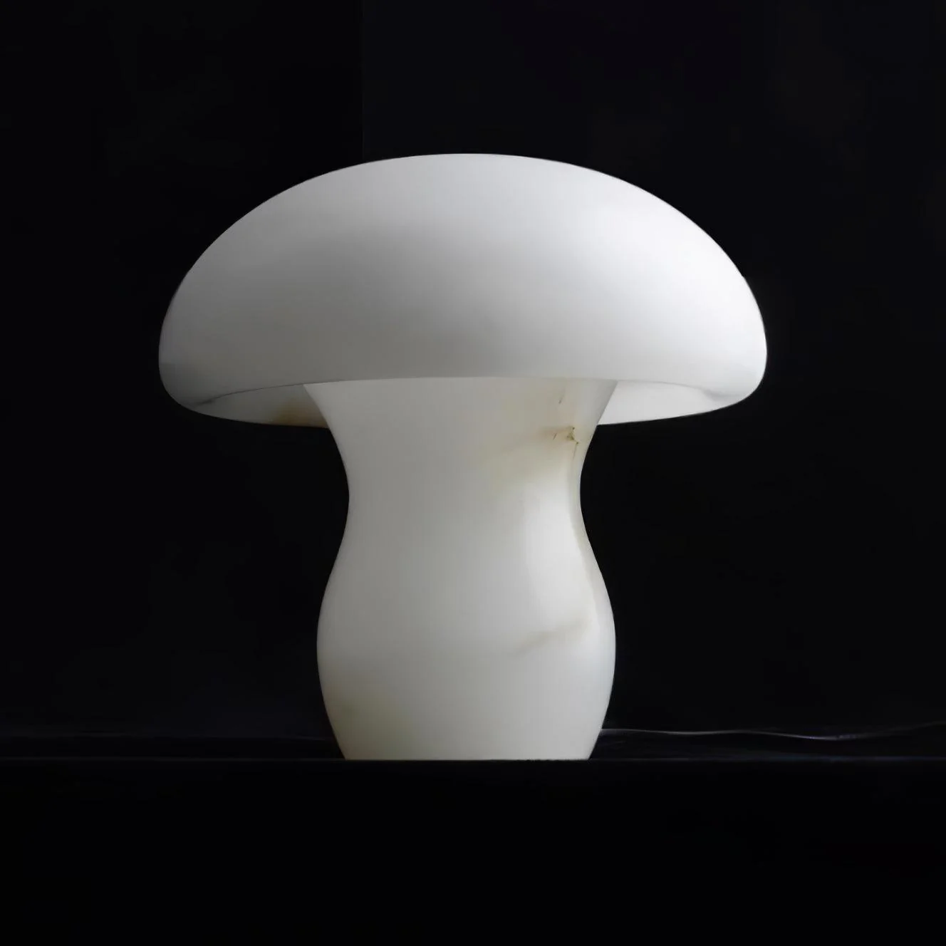 Alabaster Mushroom Table Lamp - Image 17
